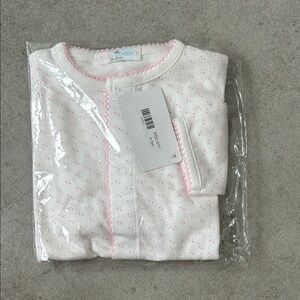 Pink and white sleeping gown